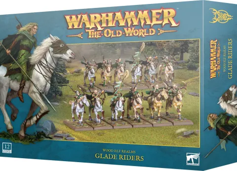 Photo de Warhammer ToW - Royaumes Elfes Sylvains : Cavaliers Sylvains