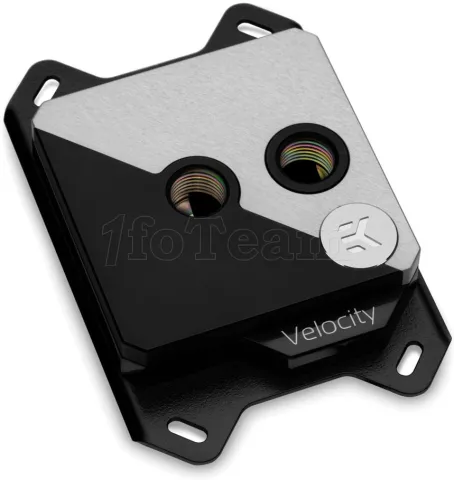 Photo de Waterblock CPU Ekwb EK-Quantum Velocity Strike DRGB (Argent/Noir Mat)