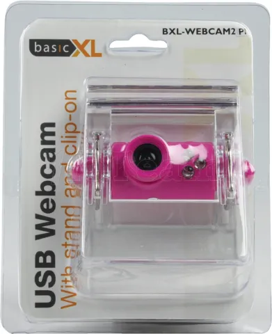 Photo de Webcam BasicXL USB 2.0 (Rose)