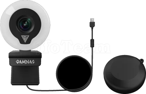 Photo de Webcam Gamdias Iris M1 Full HD (Noir)