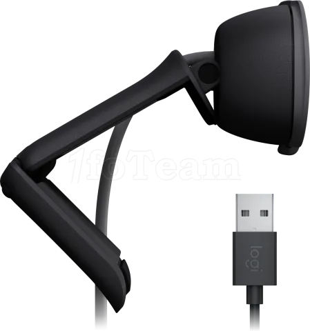Photo de Webcam Logitech Brio 100 Full HD (Noir)