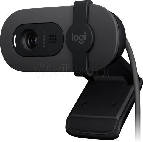 Photo de Webcam Logitech Brio 100 Full HD (Noir)