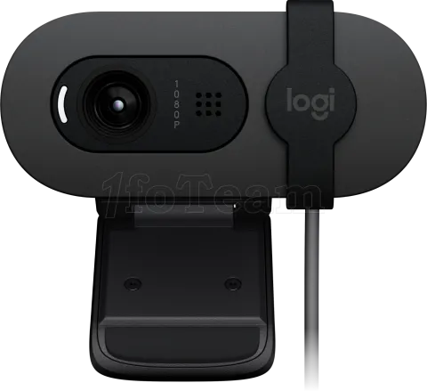 Photo de Webcam Logitech Brio 100 Full HD (Noir)