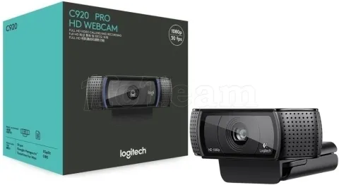 Photo de Webcam Logitech C920 HD Pro (Noir)