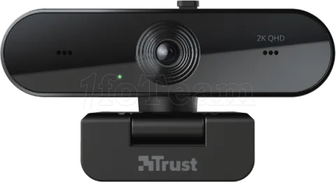 Photo de Webcam Trust TW-250 Quad HD (Noir)