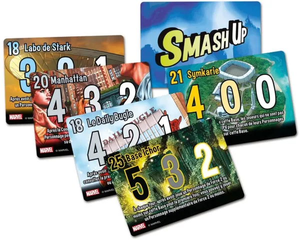 Boite de base a jouer seul ou avec d'autre boite de smash up.