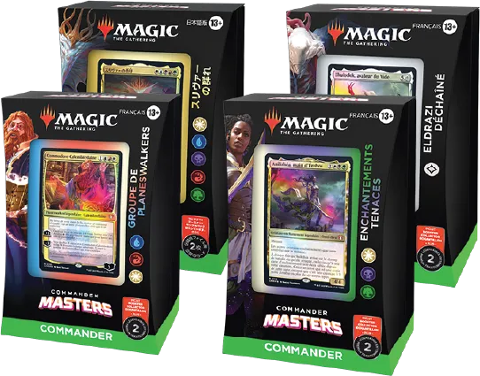 Découvrez l'ultime expérience de jeu avec le Magic: The Gathering -<! Commander Masters !> Deck !