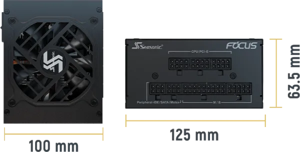 Des performances d'alimentation ATX dans un format SFX