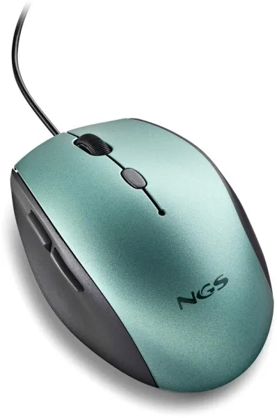 La souris filaire NGS Moth (Noir/Vert)
