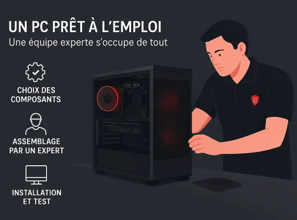 Pourquoi choisir un PC Gamer assemblé par nos soins ?