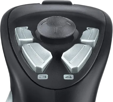 Un joystick confortable à utiliser