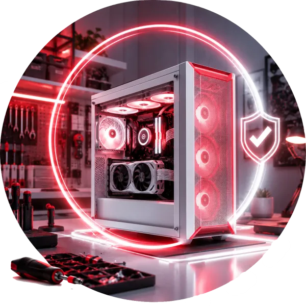 Un PC prêt à jouer dès son arrivée