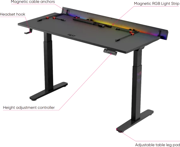 Une immersion totale avec un éclairage RGB