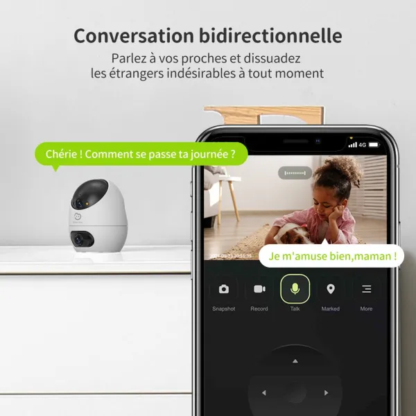 Une interaction simple à distance