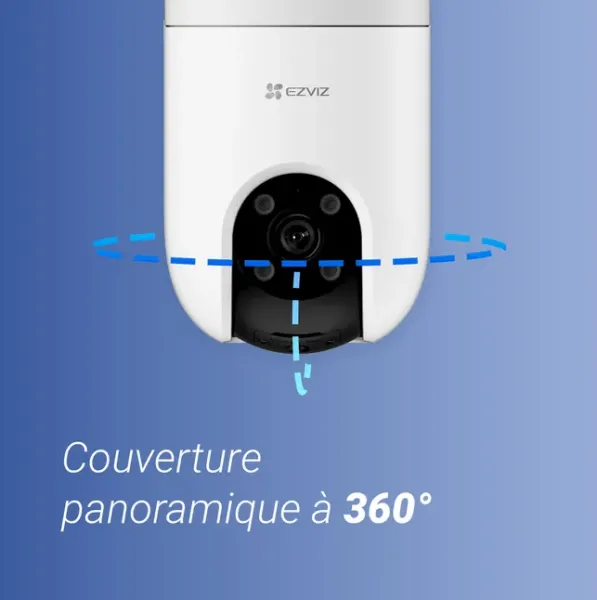 Une surveillance 4K à 360 degrés